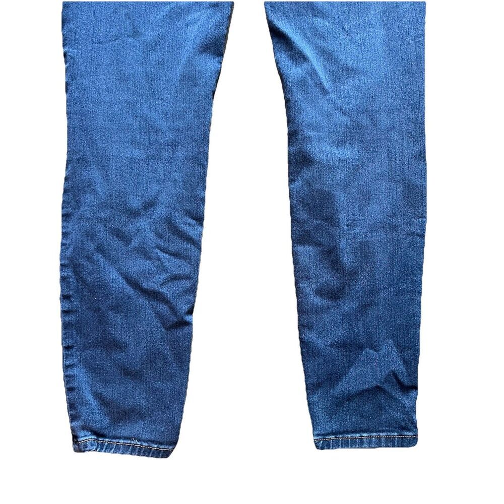 Wallflower Instasoft Ultra Fit Skinny Denim Dark Blue Jeans Women's 13 Long - Picture 6 of 10